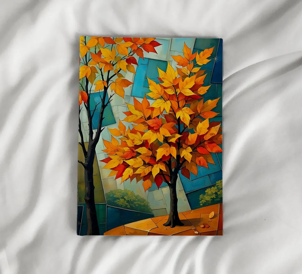 Automne dans le parc_3 carnet de notes de Farb- und Blütenzauber by LK