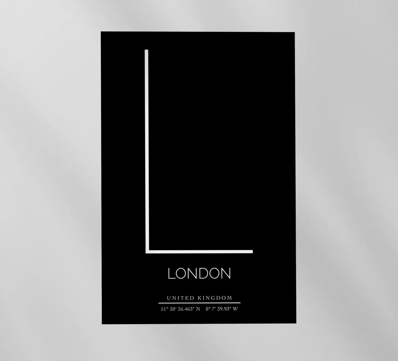 LONDON - black pellicola backlit da CityLights