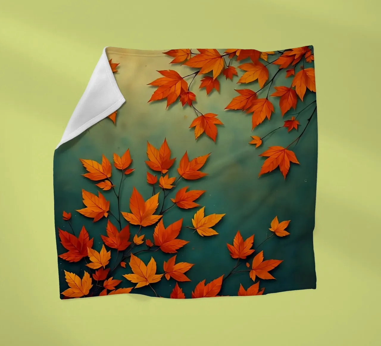 Autunno_7 coperta in pile da Farb- und Blütenzauber by LK