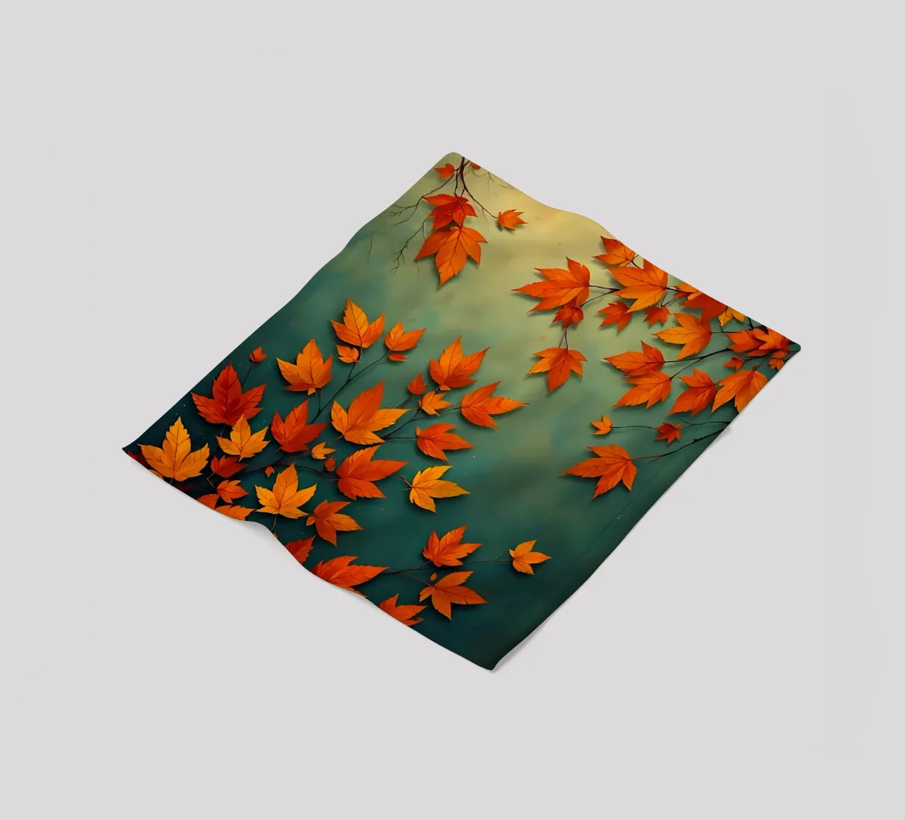 Autunno_7 coperta in pile da Farb- und Blütenzauber by LK