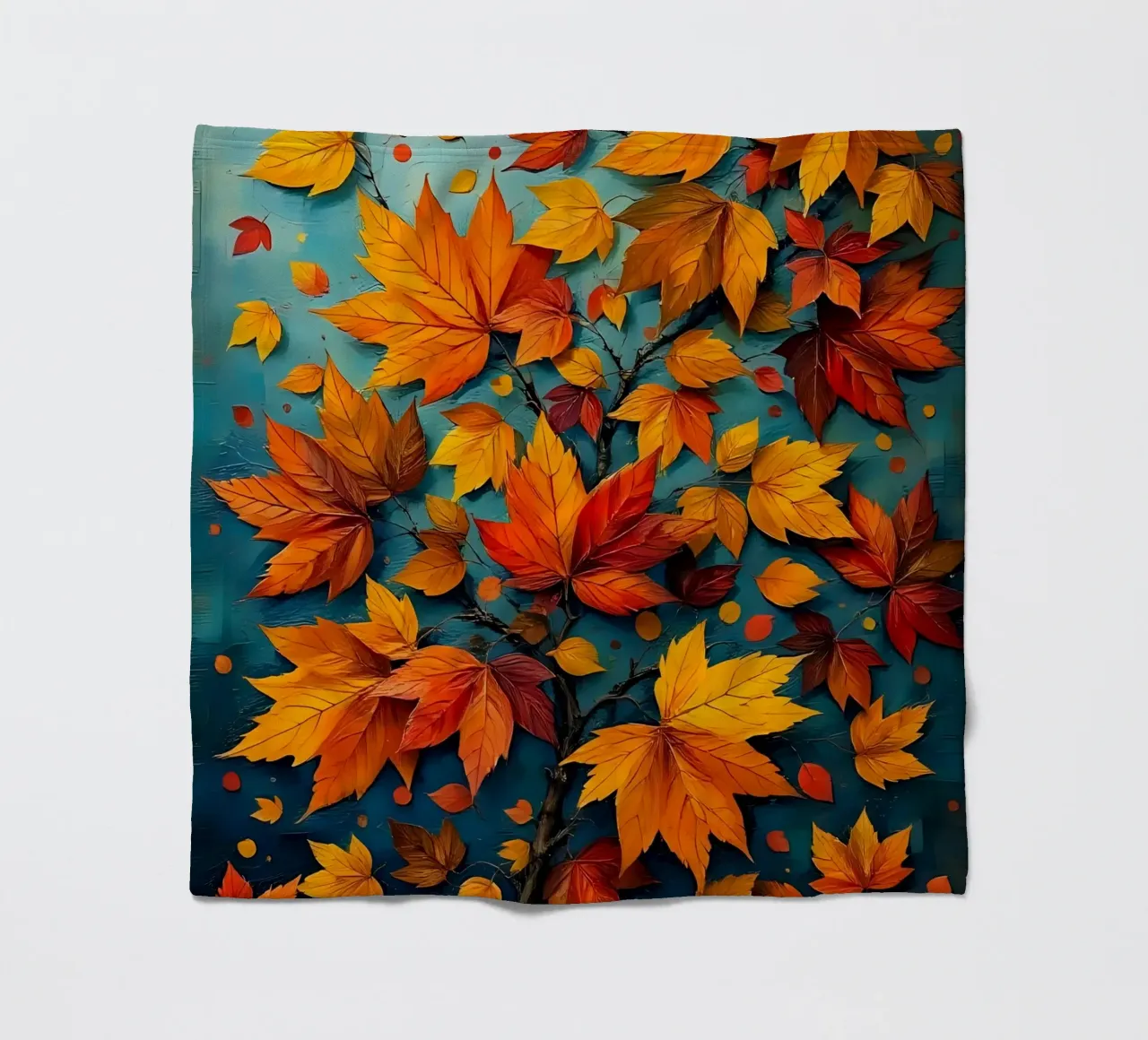 Autunno_11 coperta in pile da Farb- und Blütenzauber by LK