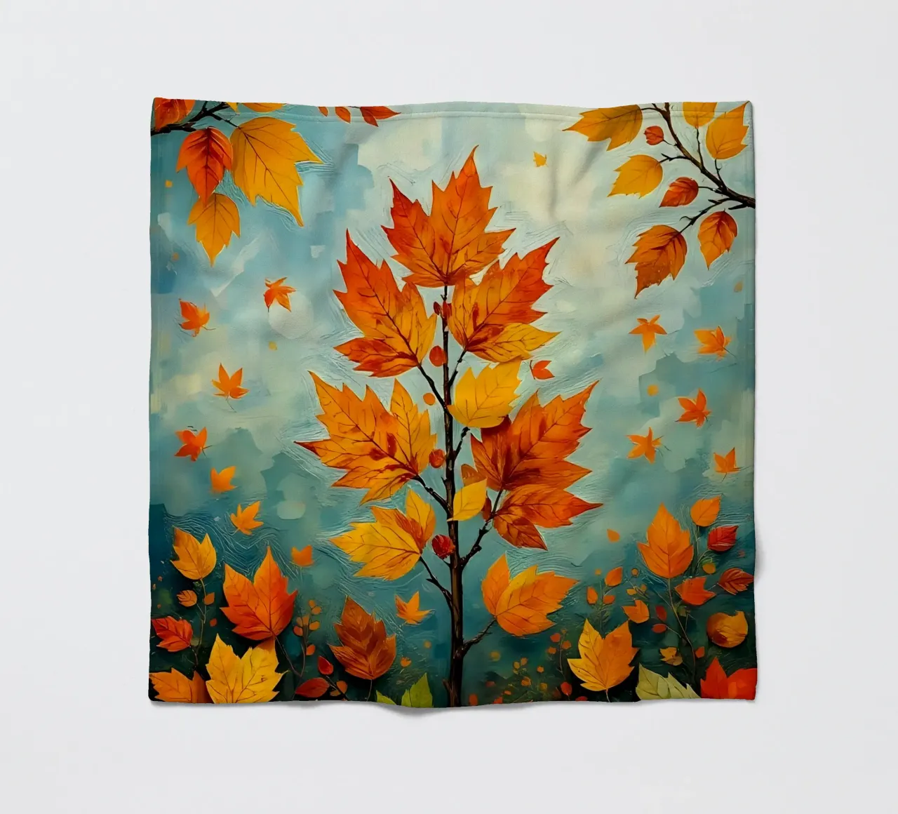 Autunno_12 coperta in pile da Farb- und Blütenzauber by LK