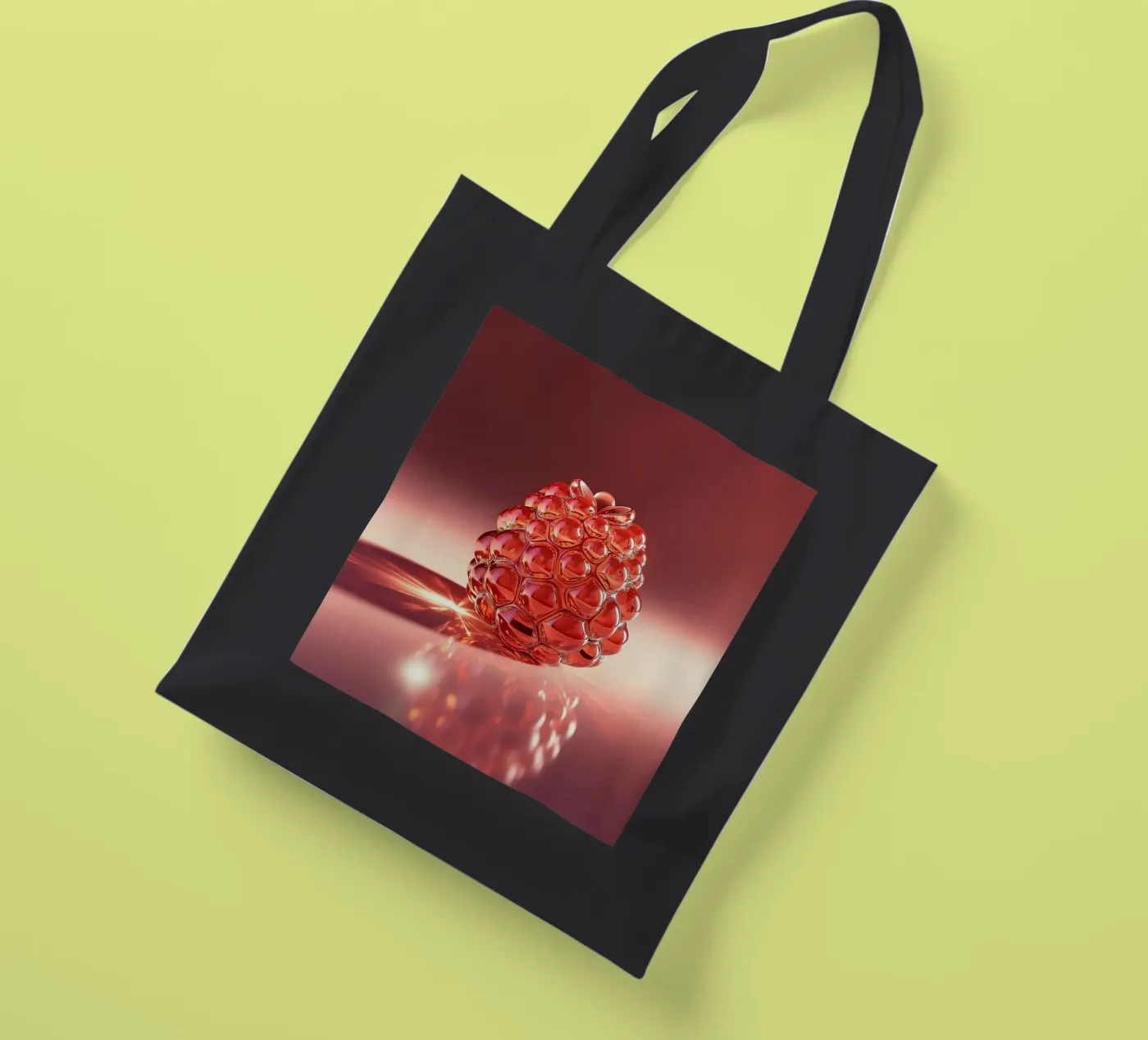Raspberry tote bag by Farb- und Blütenzauber by LK