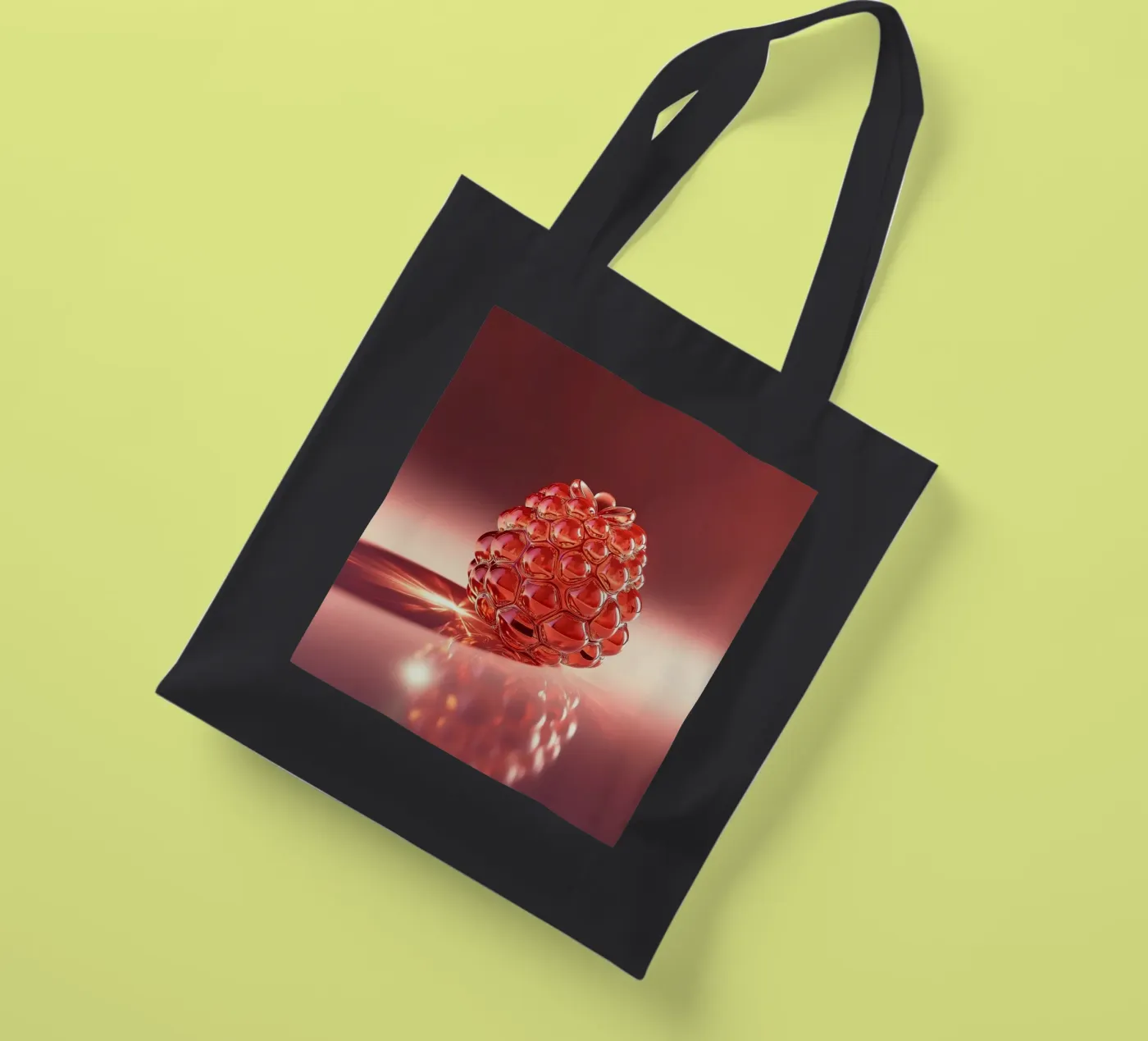 Raspberry tote bag by Farb- und Blütenzauber by LK
