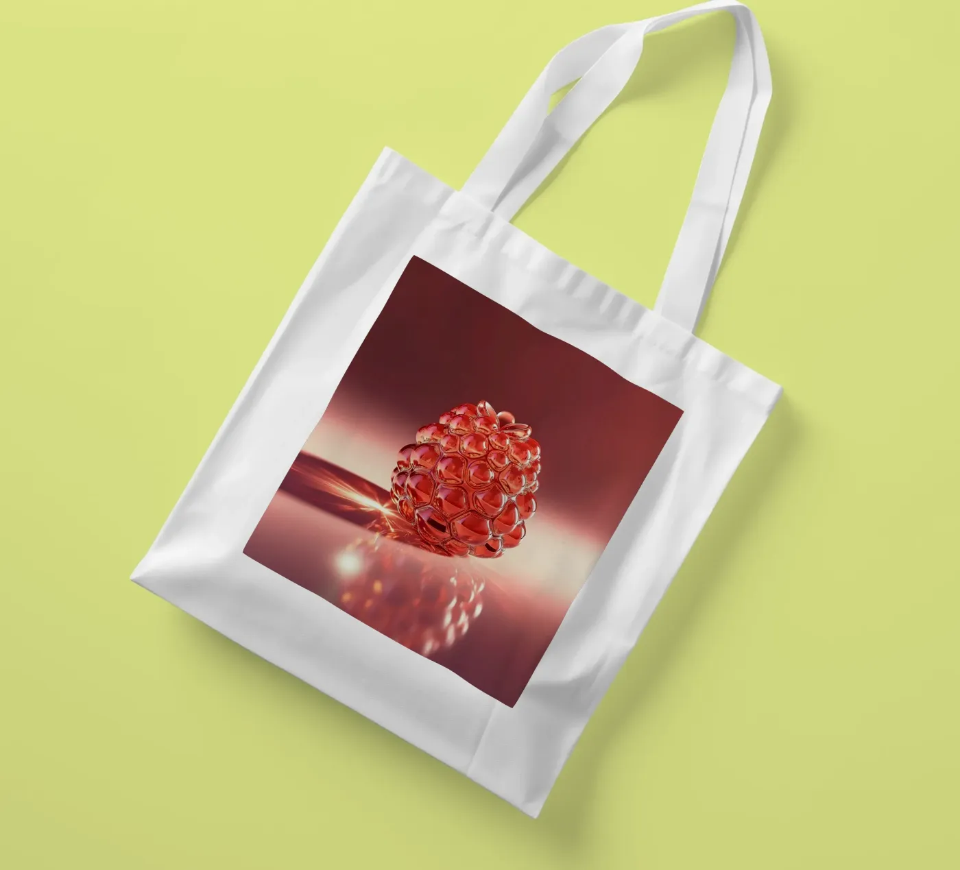 Raspberry tote bag by Farb- und Blütenzauber by LK