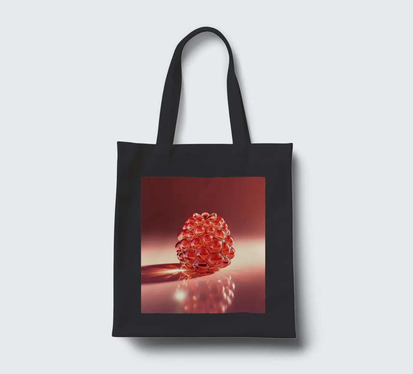 Raspberry tote bag by Farb- und Blütenzauber by LK