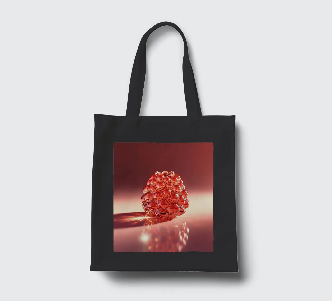 Raspberry tote bag by Farb- und Blütenzauber by LK