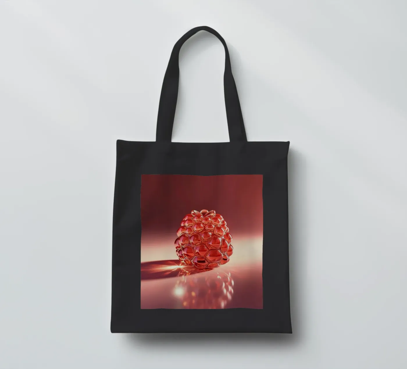 Raspberry tote bag by Farb- und Blütenzauber by LK