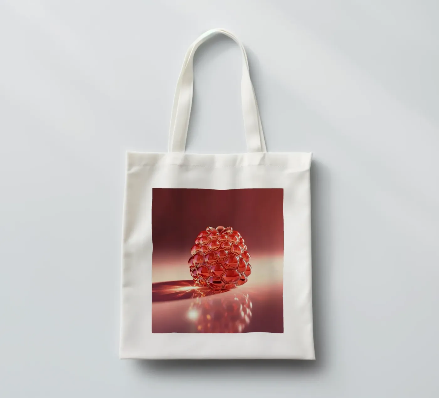 Raspberry tote bag by Farb- und Blütenzauber by LK