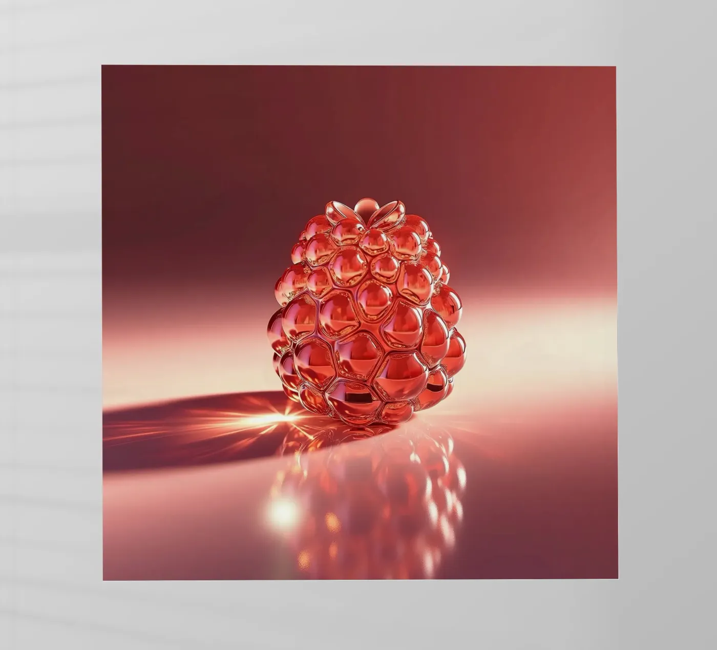 Himbeere Backlit Folie von Farb- und Blütenzauber by LK