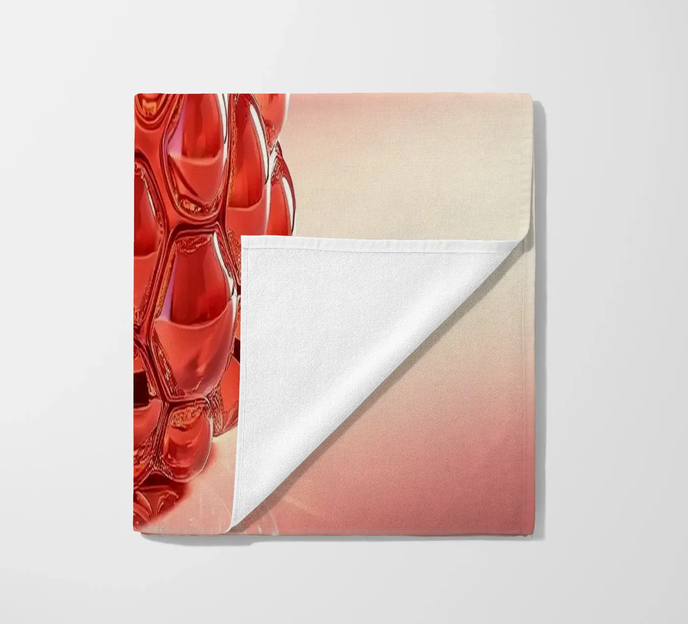 Raspberry serviette de plage de Farb- und Blütenzauber by LK