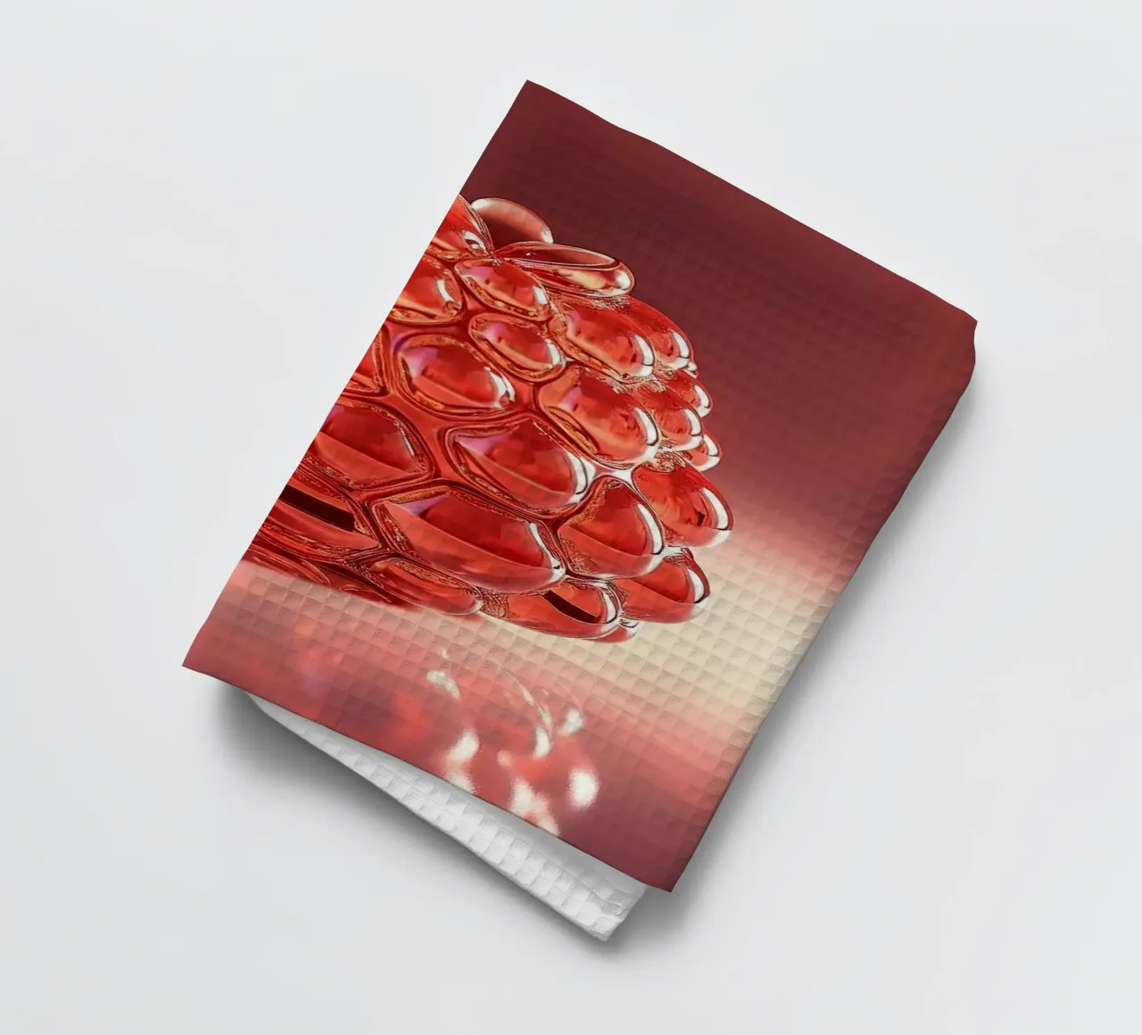 Raspberry Geschirrtuch von Farb- und Blütenzauber by LK