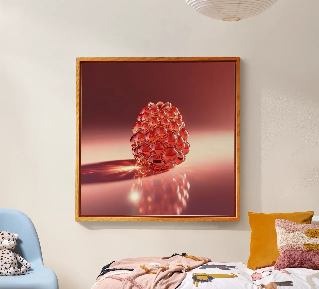 Framboise plexiglas de Farb- und Blütenzauber by LK