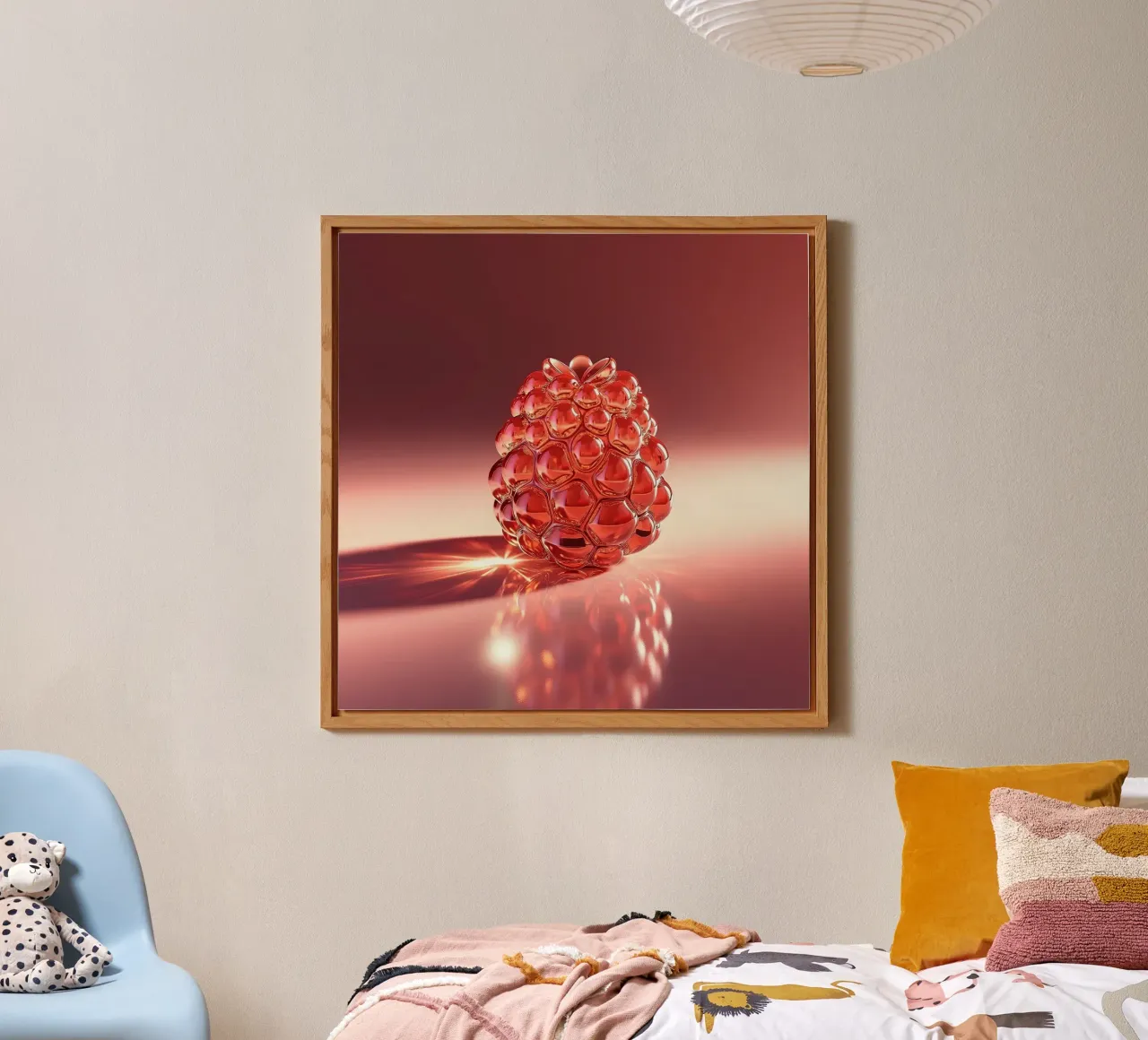 Raspberry forex plate by Farb- und Blütenzauber by LK