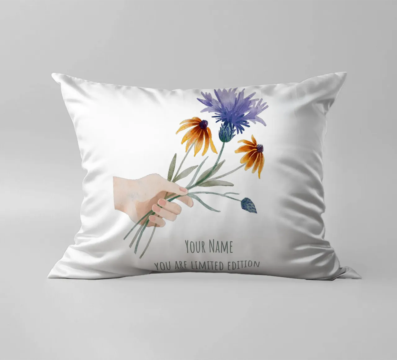 Bouquet personalizzabile "You are limited Edition cuscino da ms.Hey! textildesign