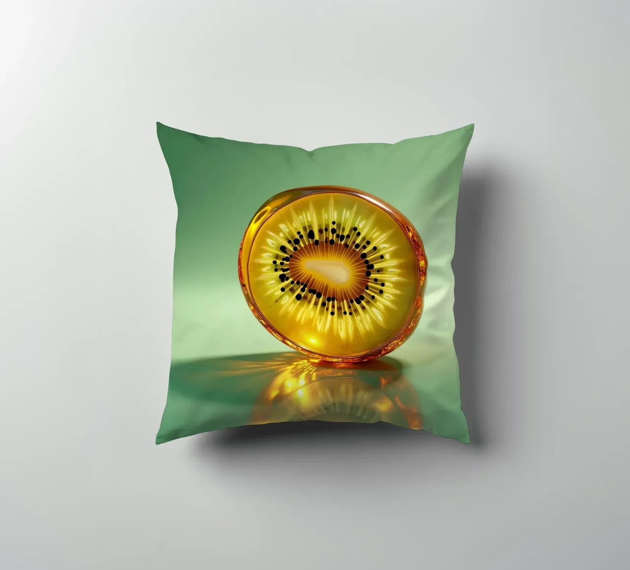Kiwi cuscino da Farb- und Blütenzauber by LK