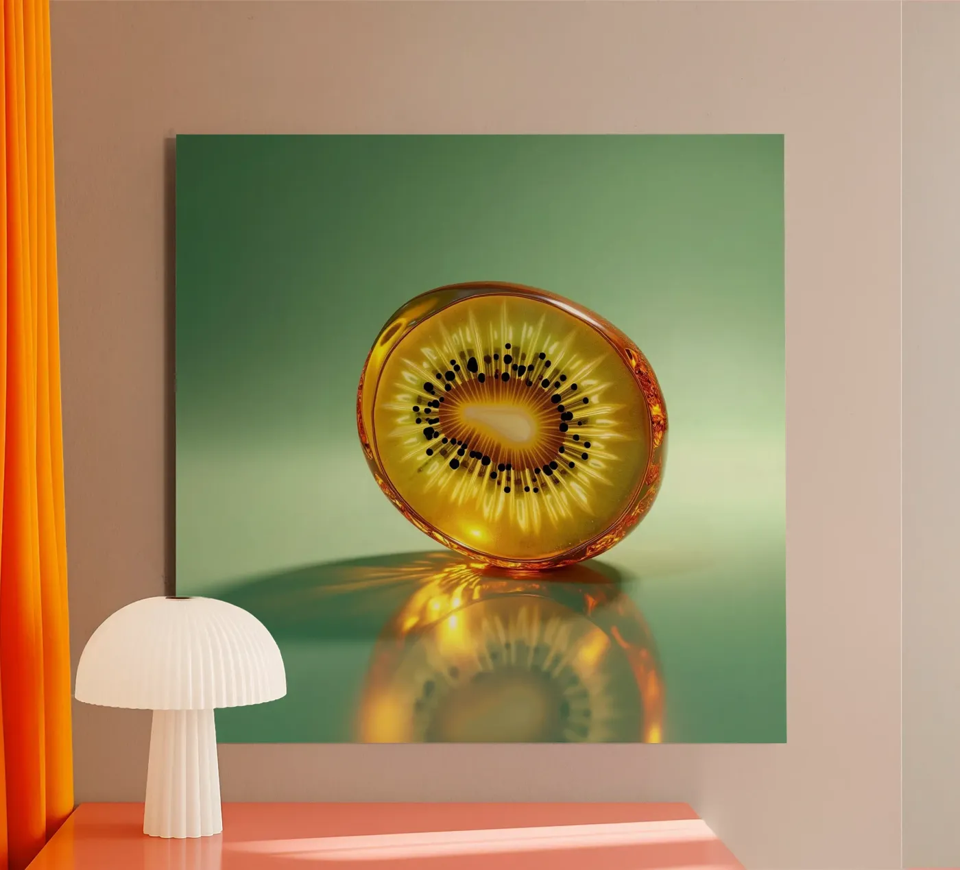 Kiwi alluminio dibond da Farb- und Blütenzauber by LK