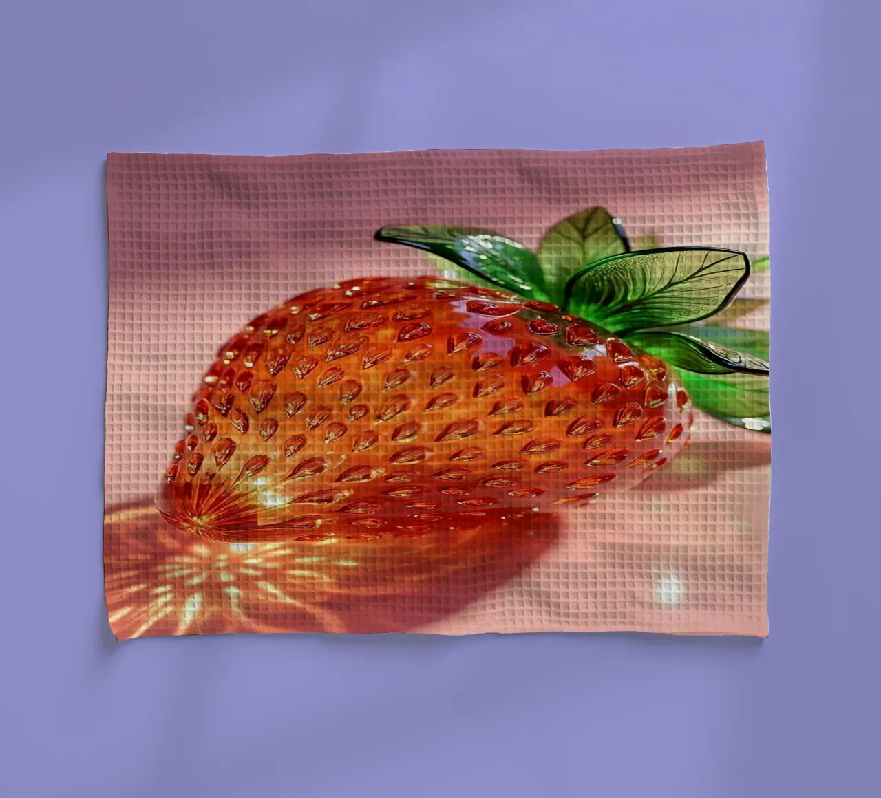 Fragola canovaccio da cucina da Farb- und Blütenzauber by LK