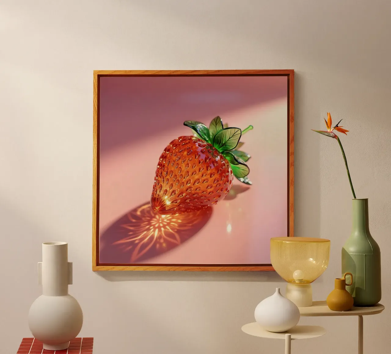 Fraise plexiglas de Farb- und Blütenzauber by LK