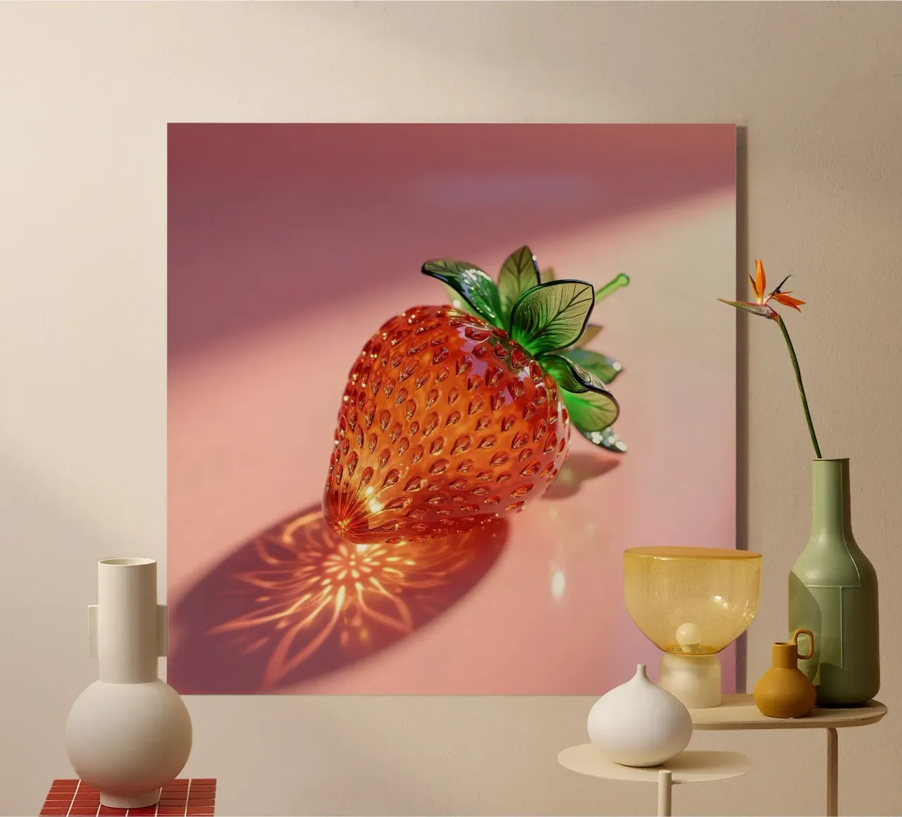 Fraise plexiglas de Farb- und Blütenzauber by LK