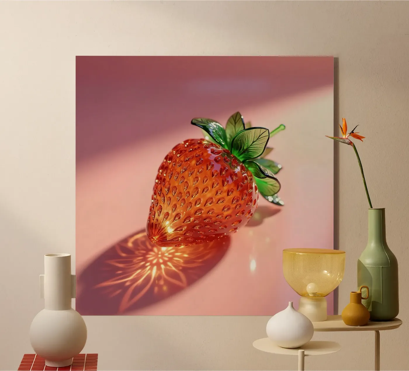 Fragola plexiglass da Farb- und Blütenzauber by LK