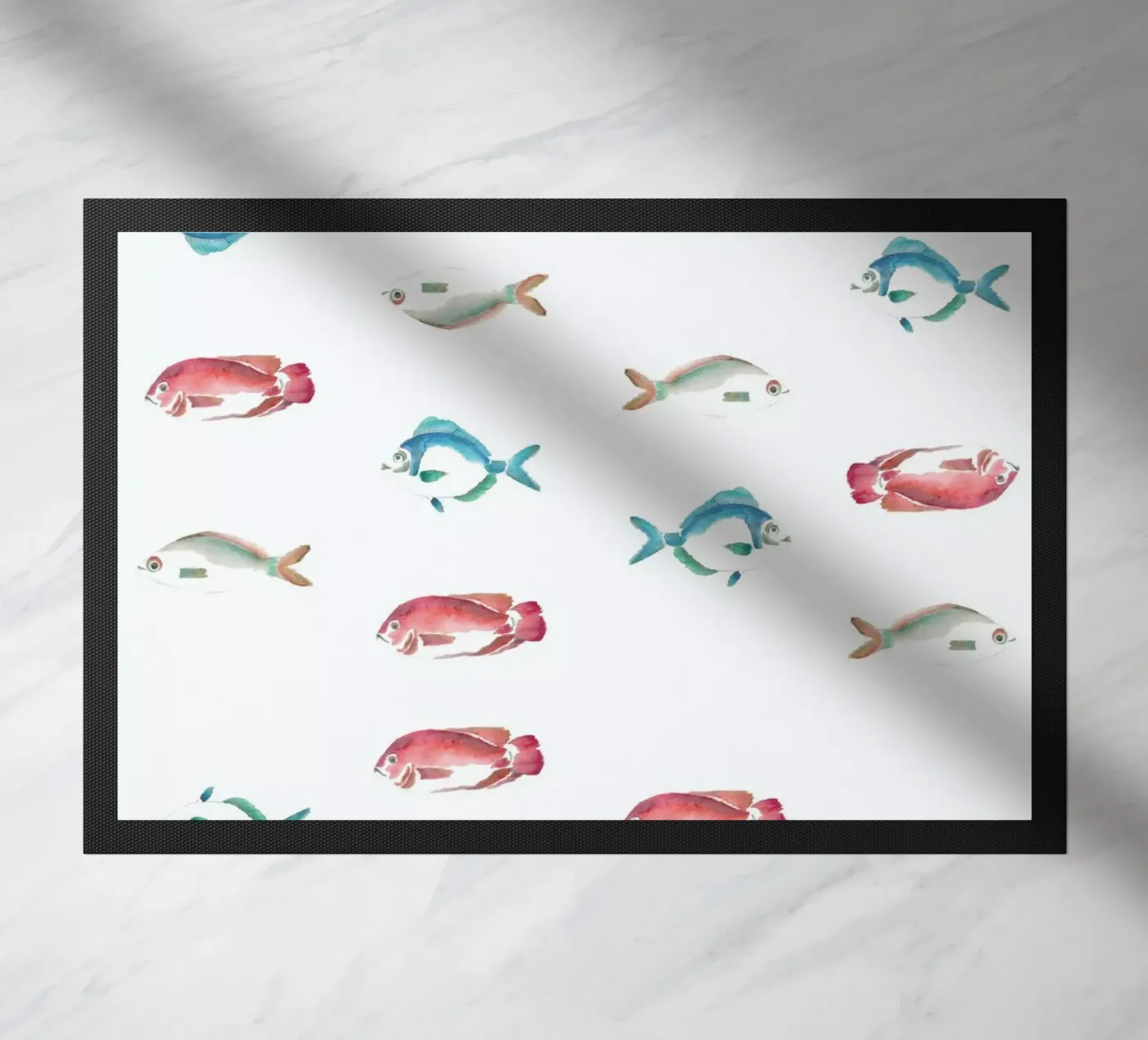 Pattern: La Mojarra Fußmatte von Sandra De Leon