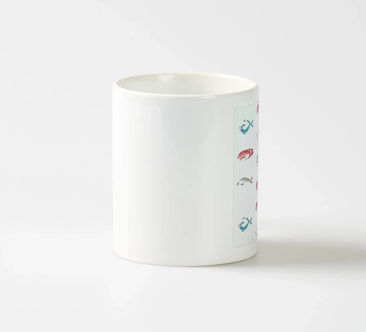 Pattern: La Mojarra ceramic mug by Sandra De Leon