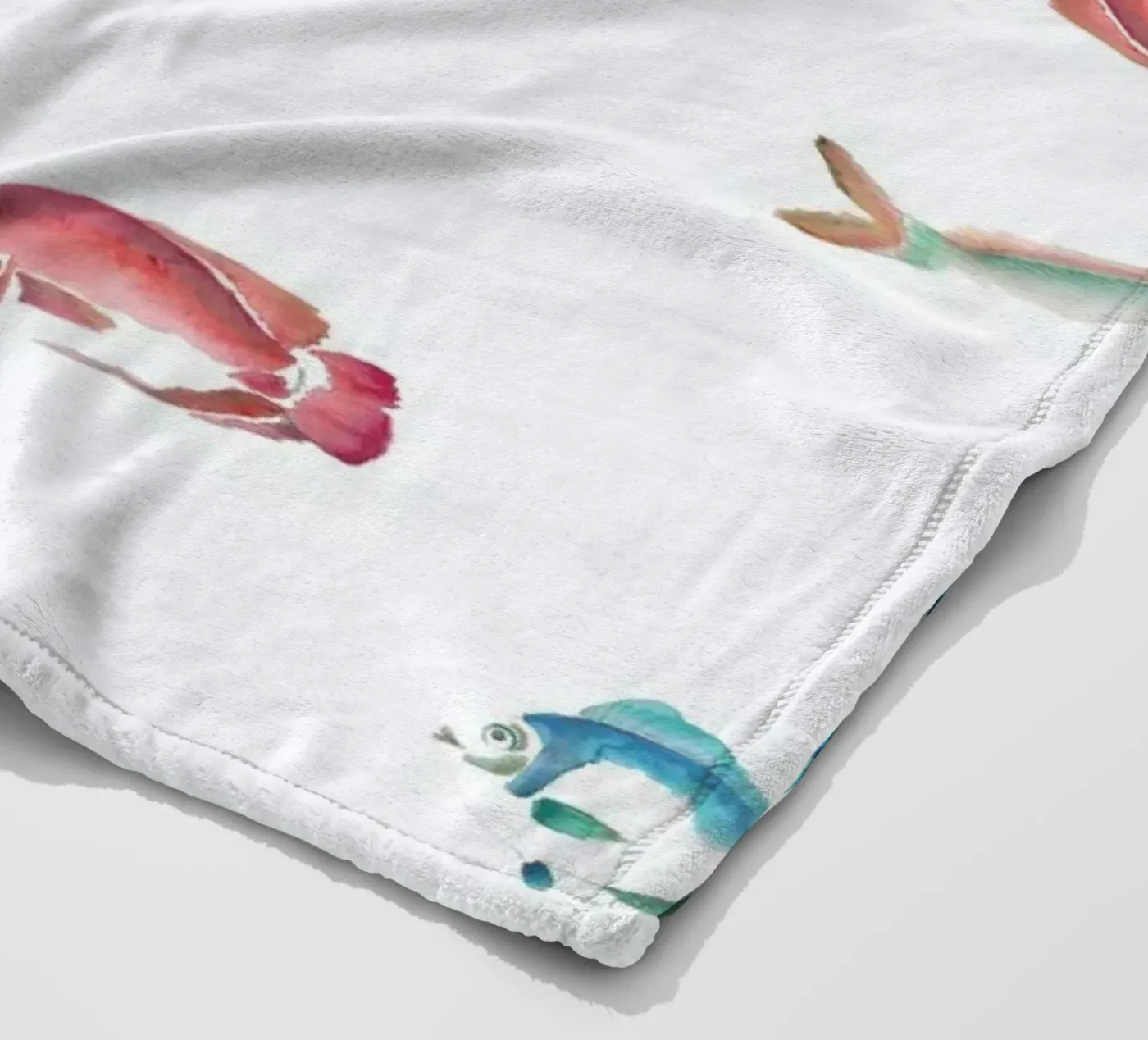 Pattern: La Mojarra fleecedeken van Sandra De Leon