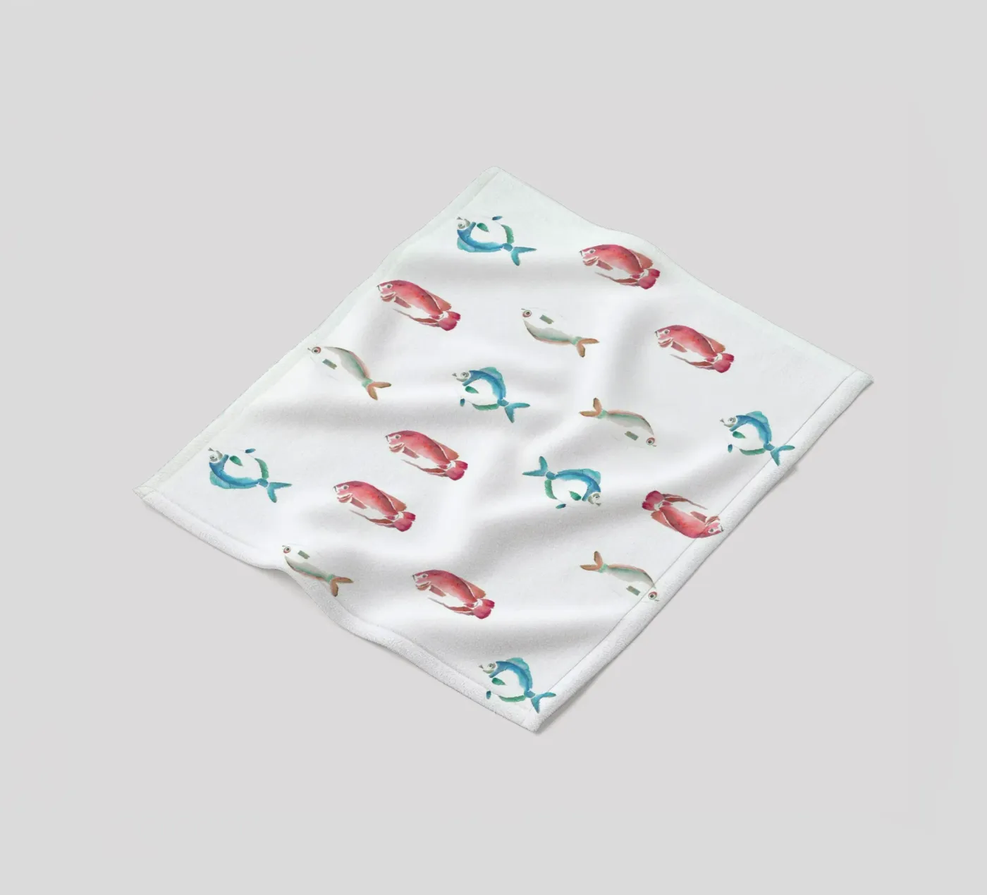 Pattern: La Mojarra Fleecedecke von Sandra De Leon