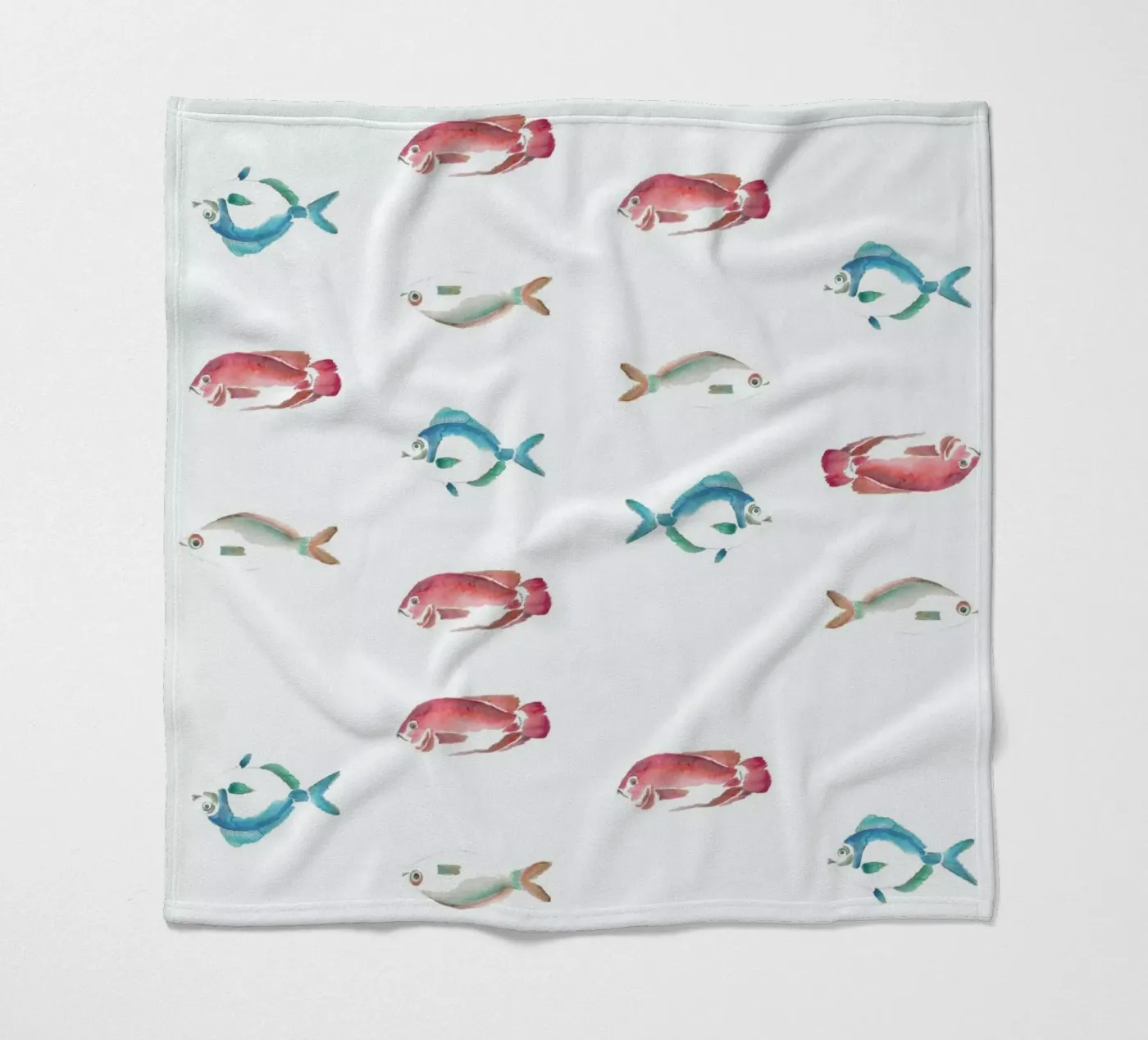 Pattern: La Mojarra fleecedeken van Sandra De Leon