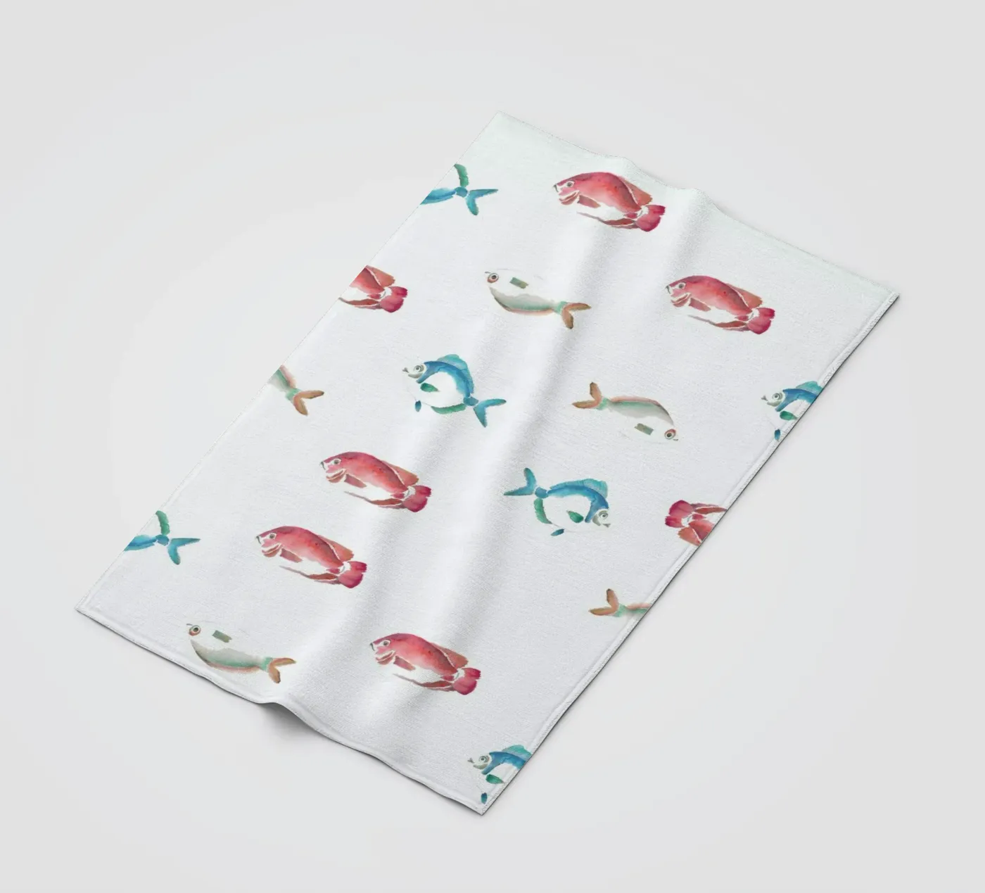 Pattern: La Mojarra Fleecedecke von Sandra De Leon