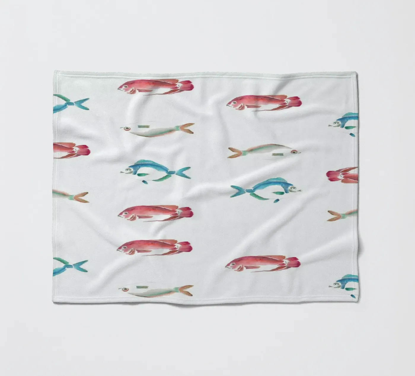 Pattern: La Mojarra fleecedeken van Sandra De Leon