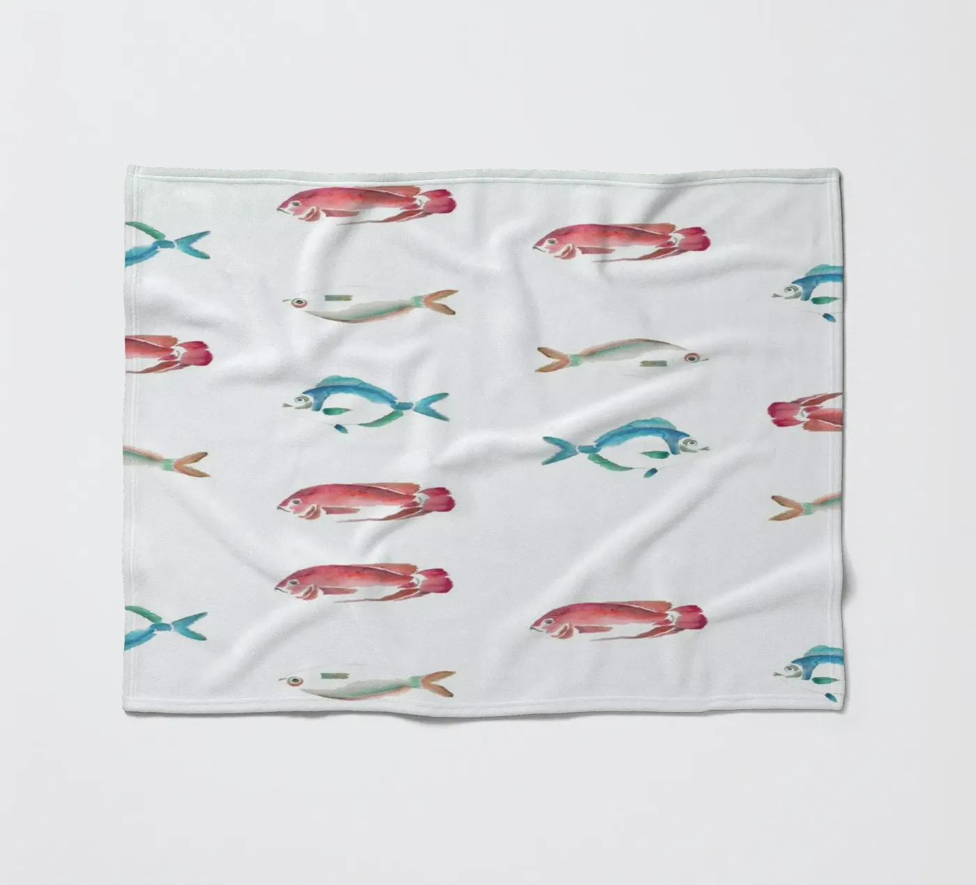 Pattern: La Mojarra Fleecedecke von Sandra De Leon