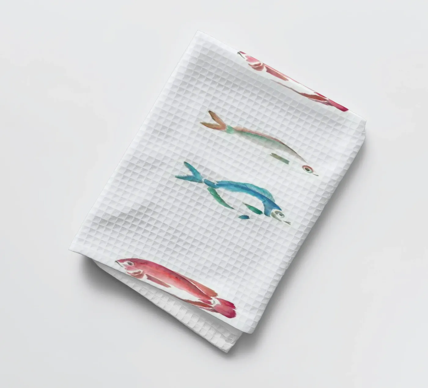 Pattern: La Mojarra tea towel by Sandra De Leon
