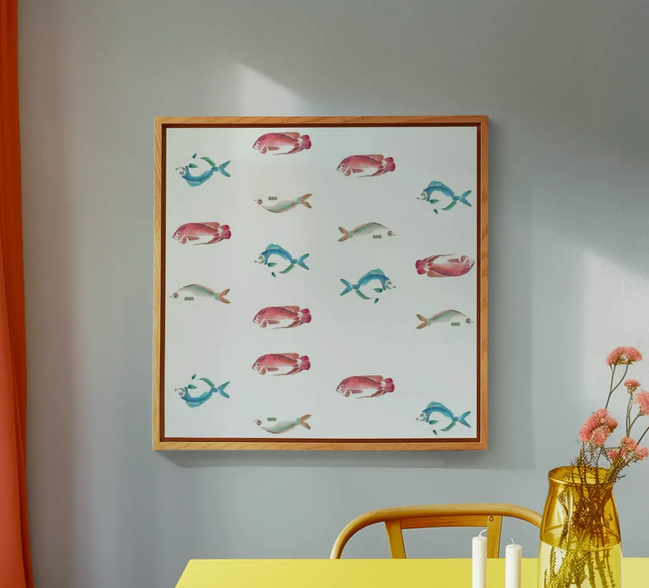 Pattern: La Mojarra plexiglass da Sandra De Leon