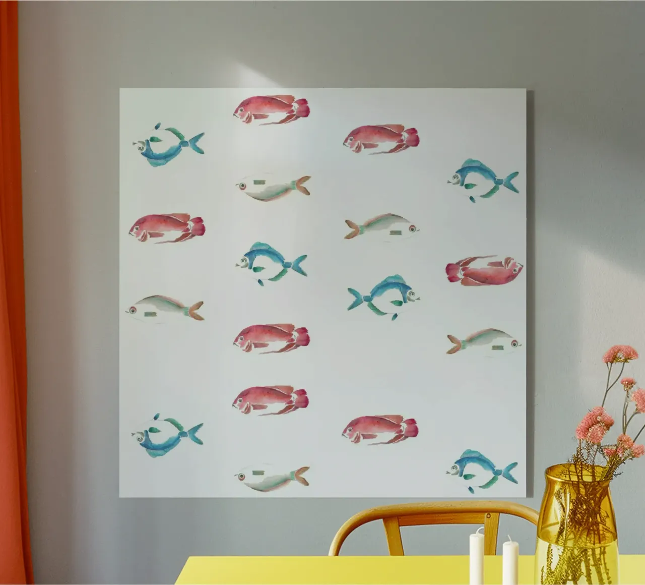 Pattern: La Mojarra plexiglass da Sandra De Leon