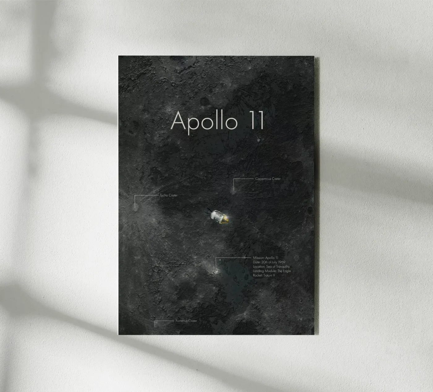 Apollo 11 pannello forex da Astro Aesthetics