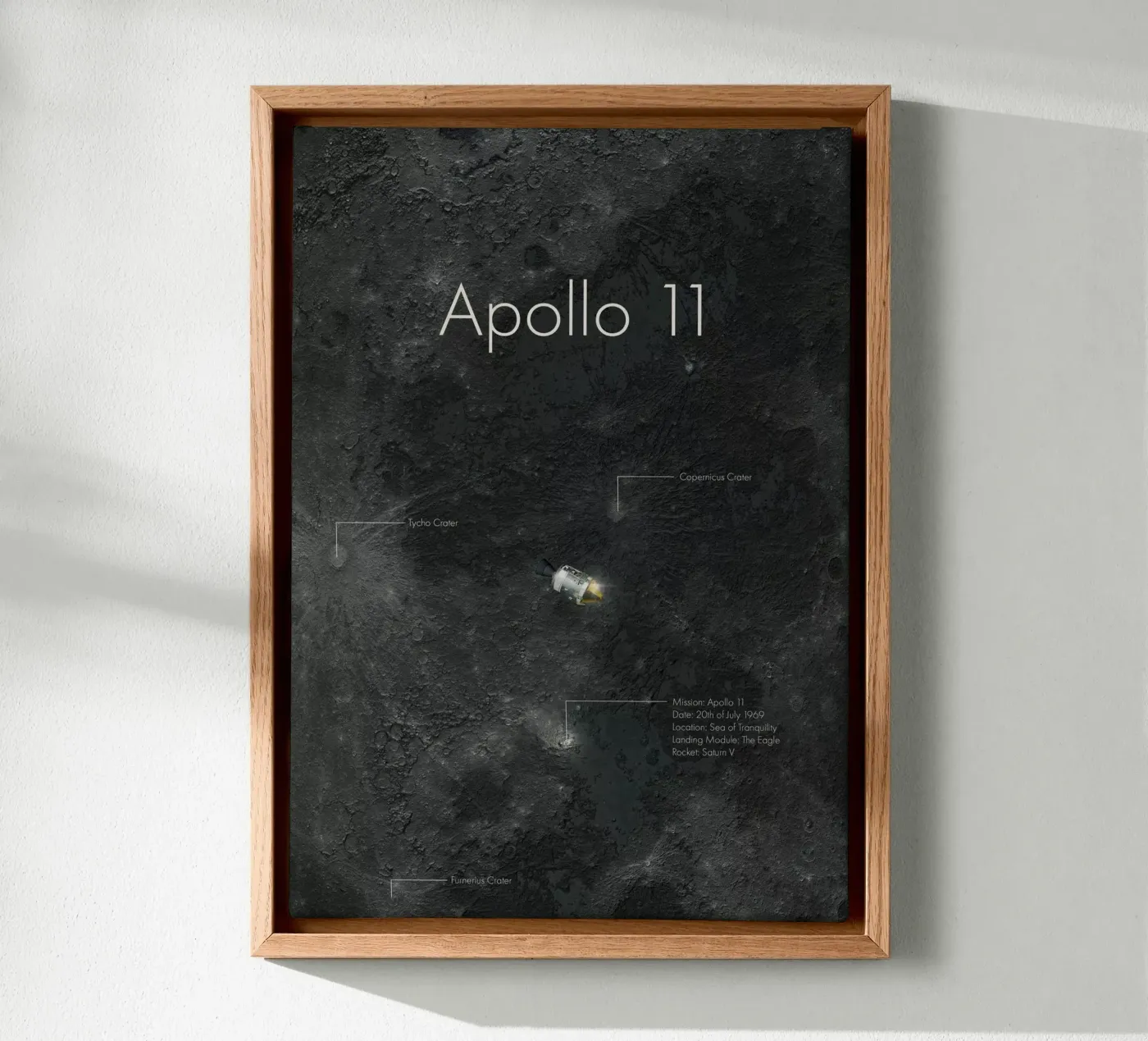 Apollo 11 tela da Astro Aesthetics