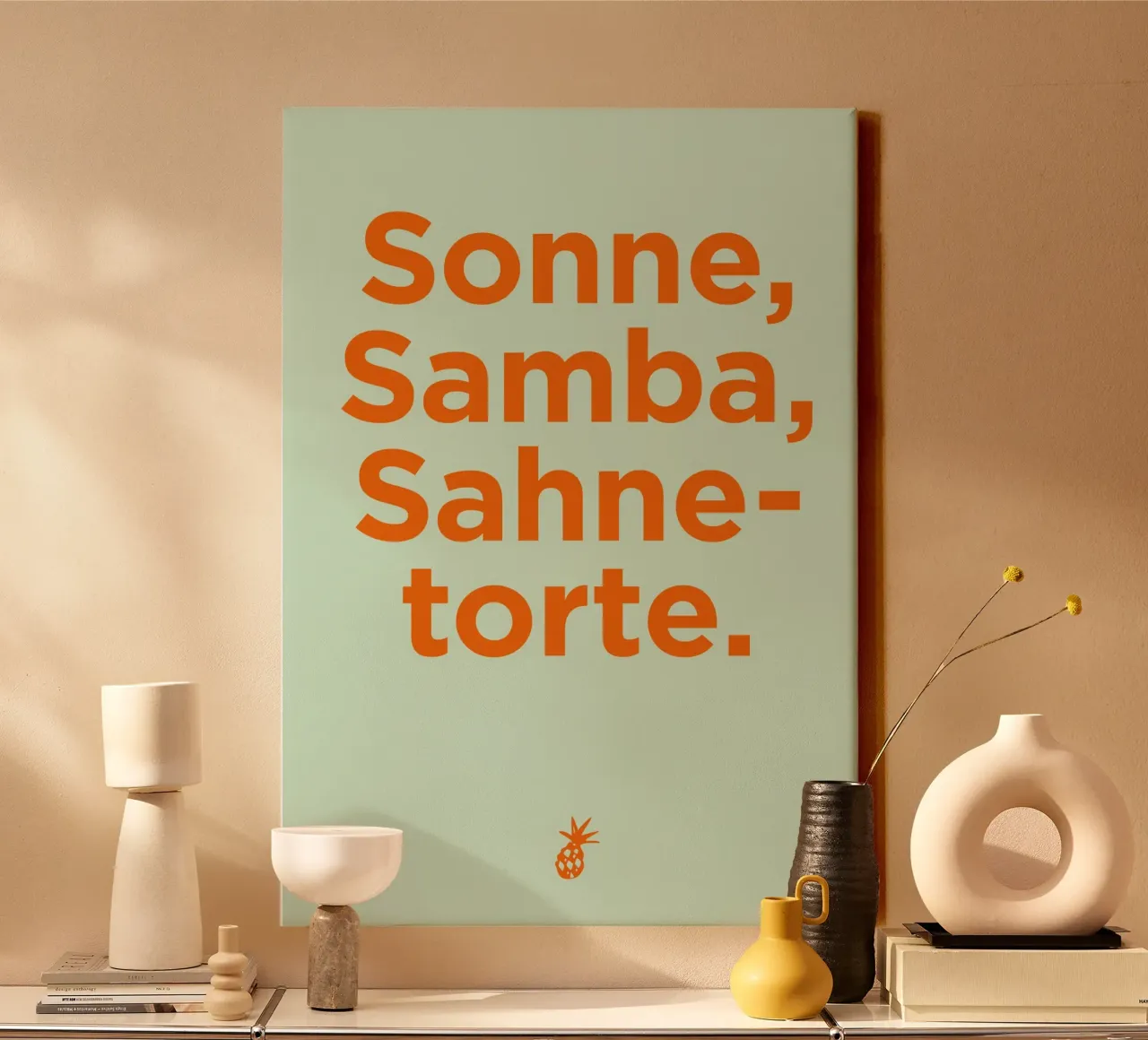 Sonne, Samba, Sahnetorte. tela da Art Fart