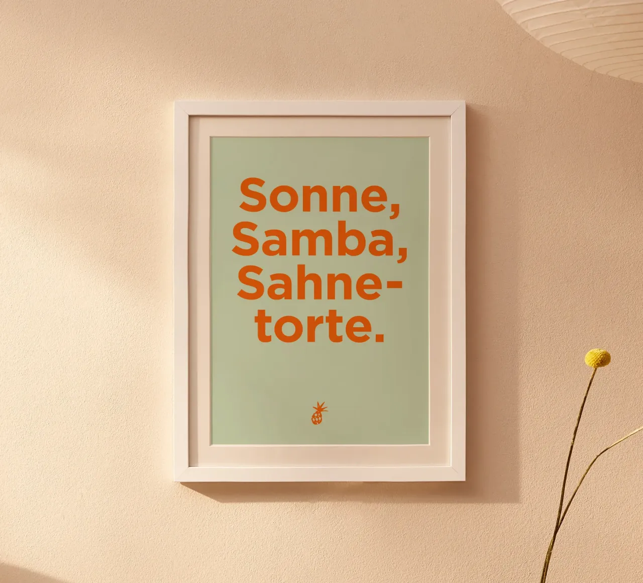 Sonne, Samba, Sahnetorte. carta hahnemühle da Art Fart
