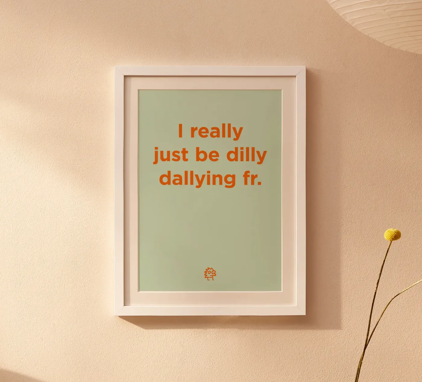Dilly dallying 02 poster da Art Fart