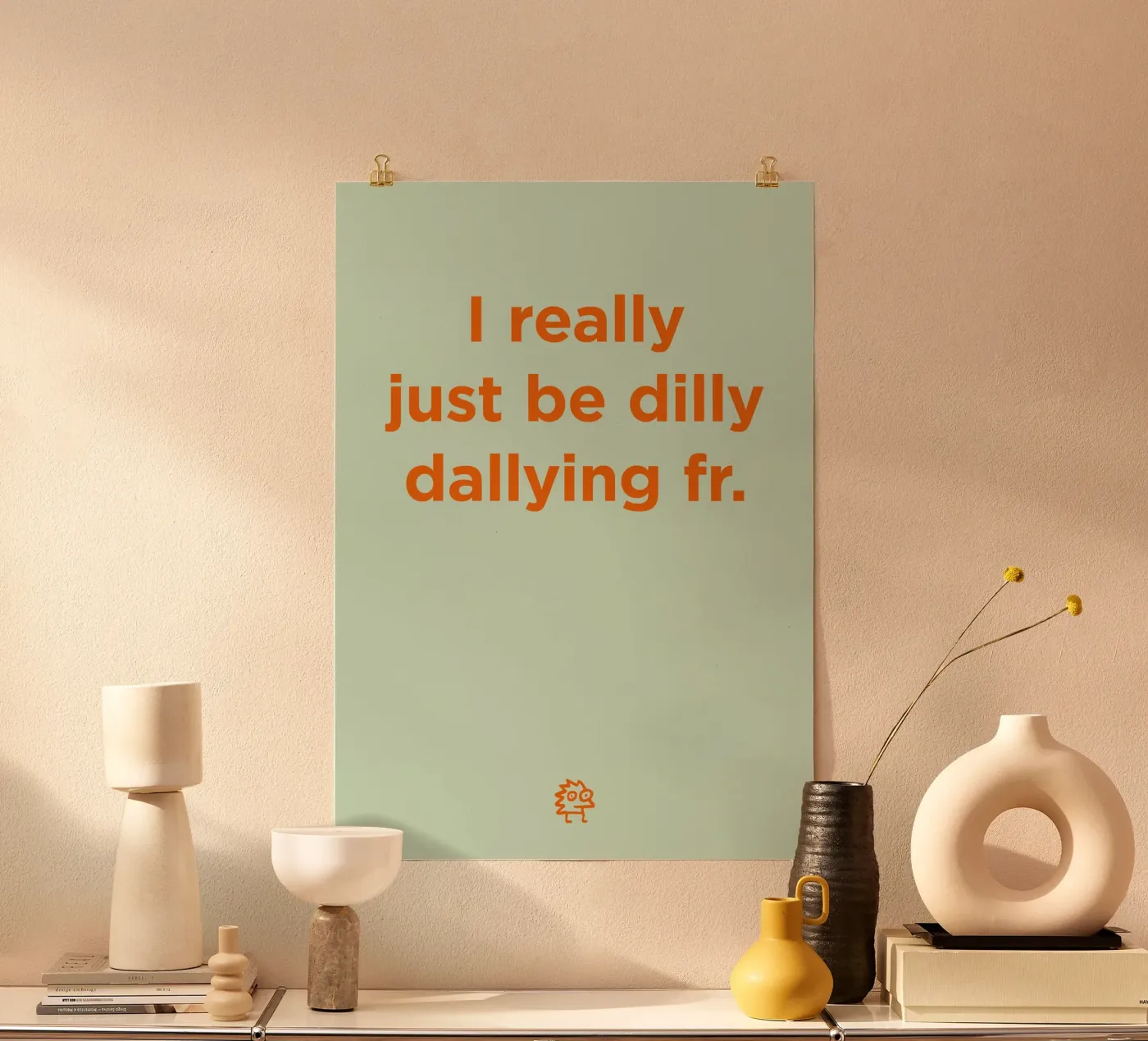Dilly dallying 02 poster da Art Fart