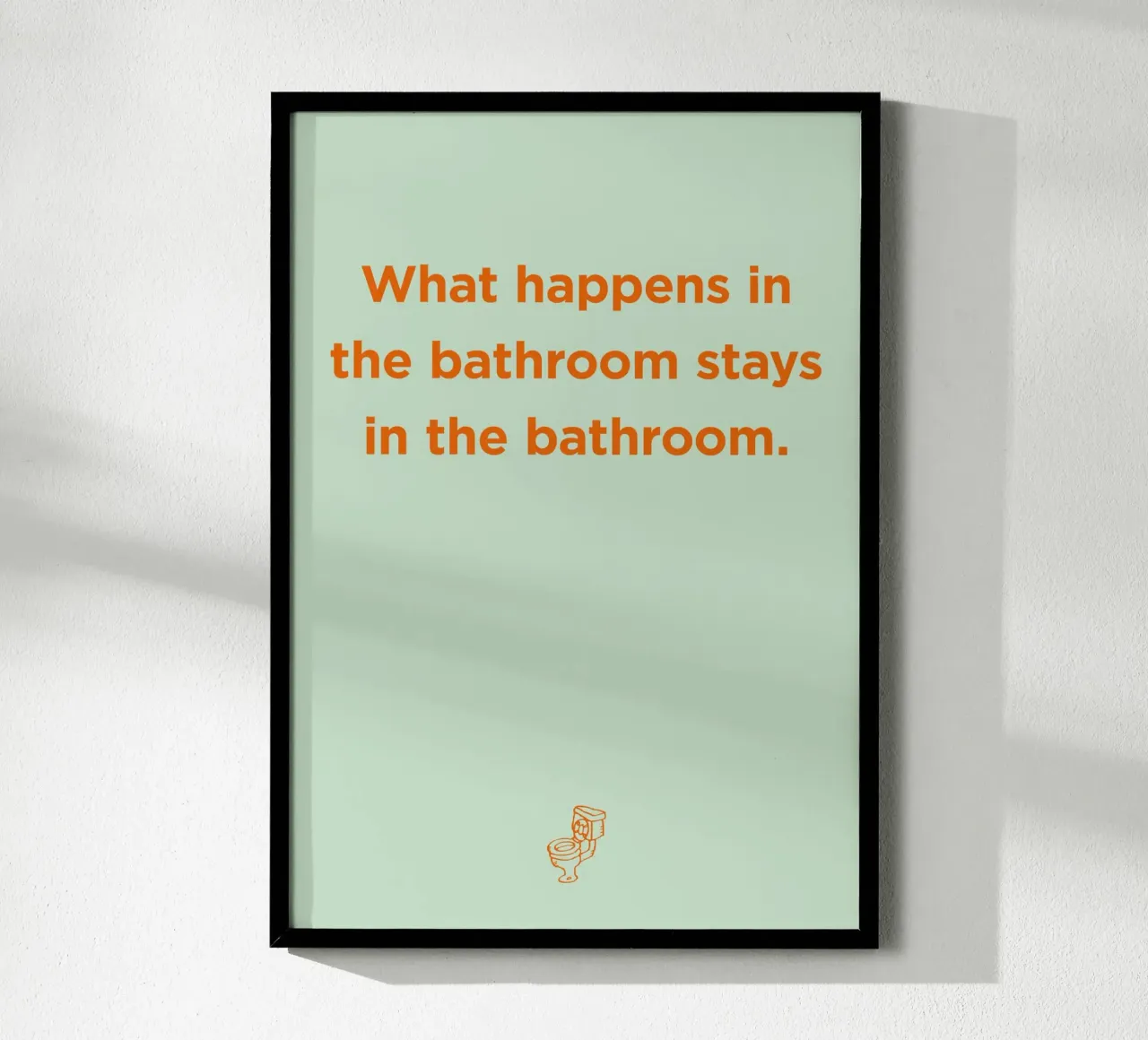 Bathroom 02 poster da Art Fart