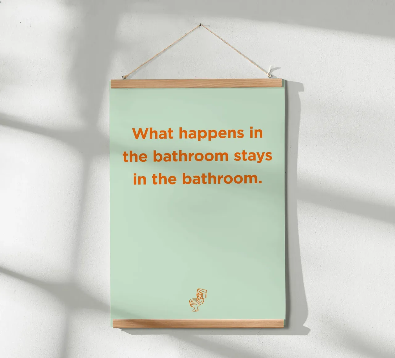 Bathroom 02 poster da Art Fart