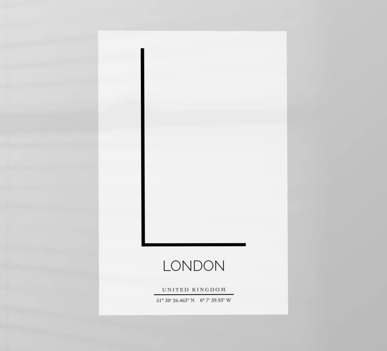 LONDON - white pellicola backlit da CityLights