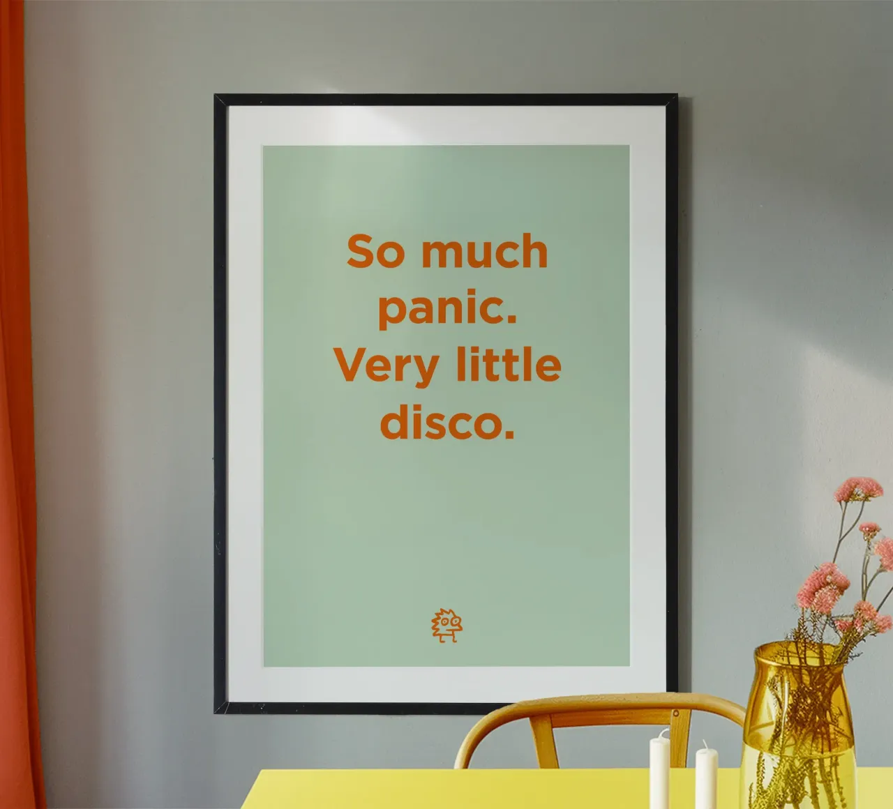 Panic, disco poster da Art Fart