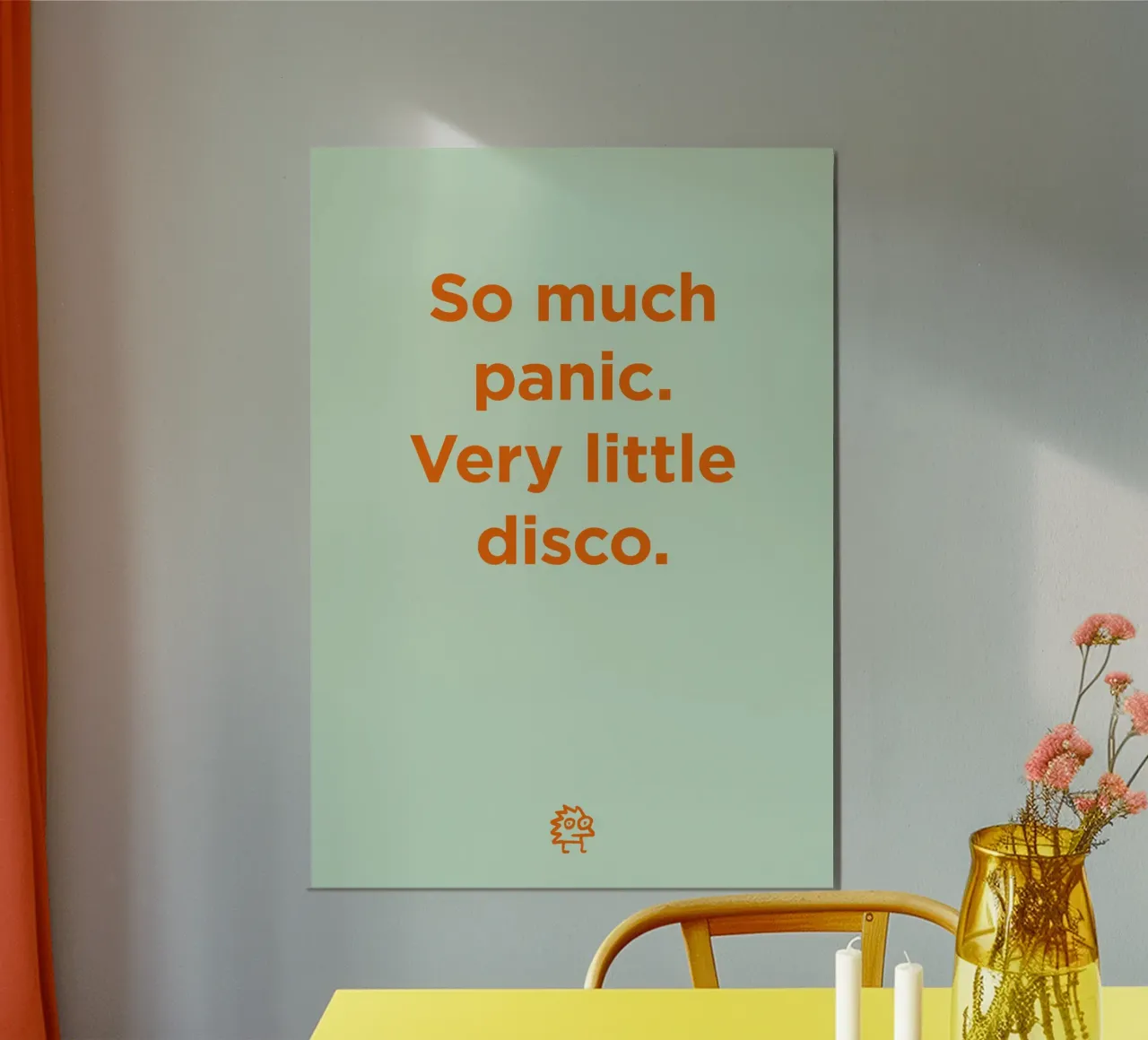 Panic, disco carta hahnemühle da Art Fart