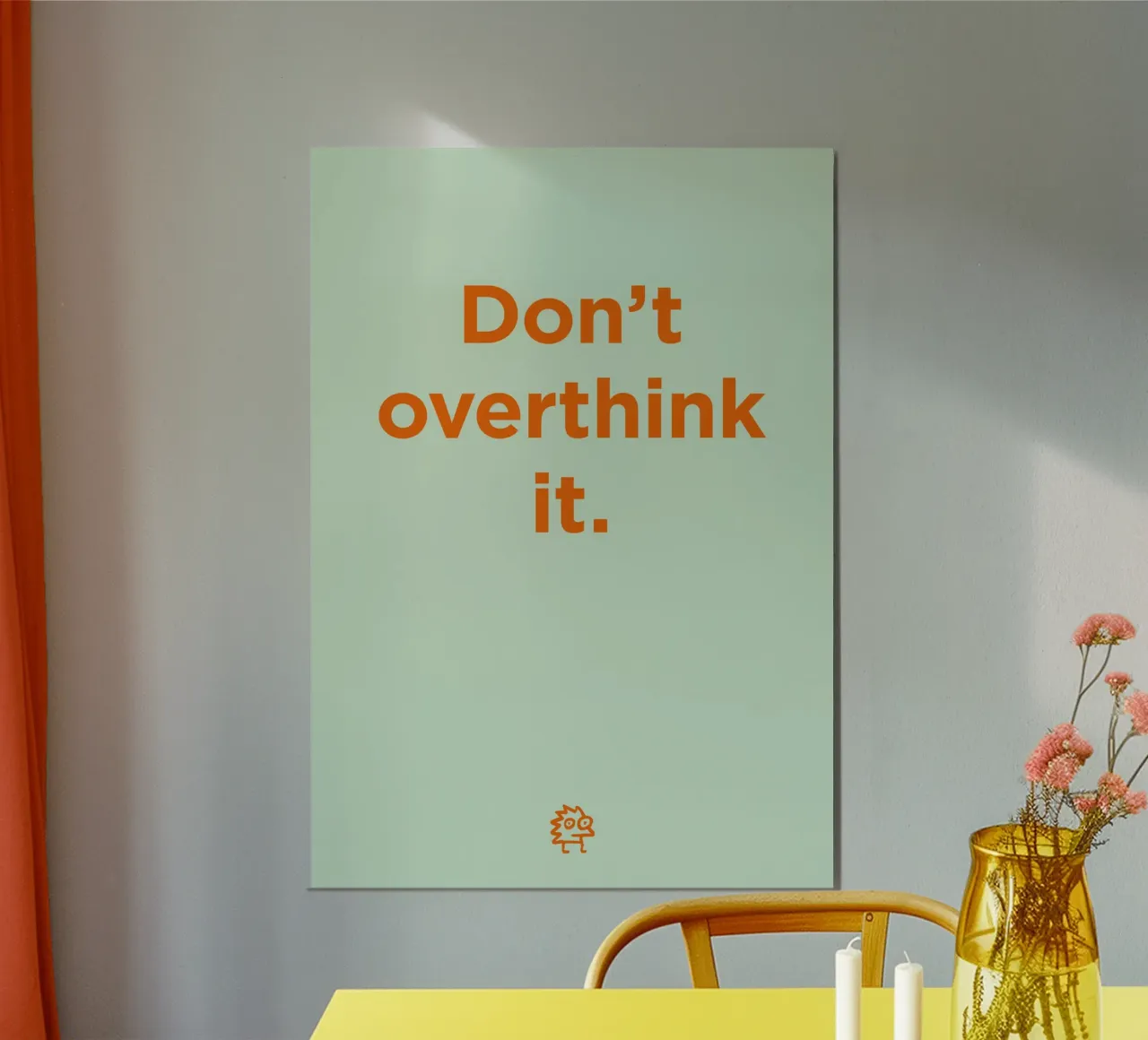 Don't overthink it. 02 pannello forex da Art Fart