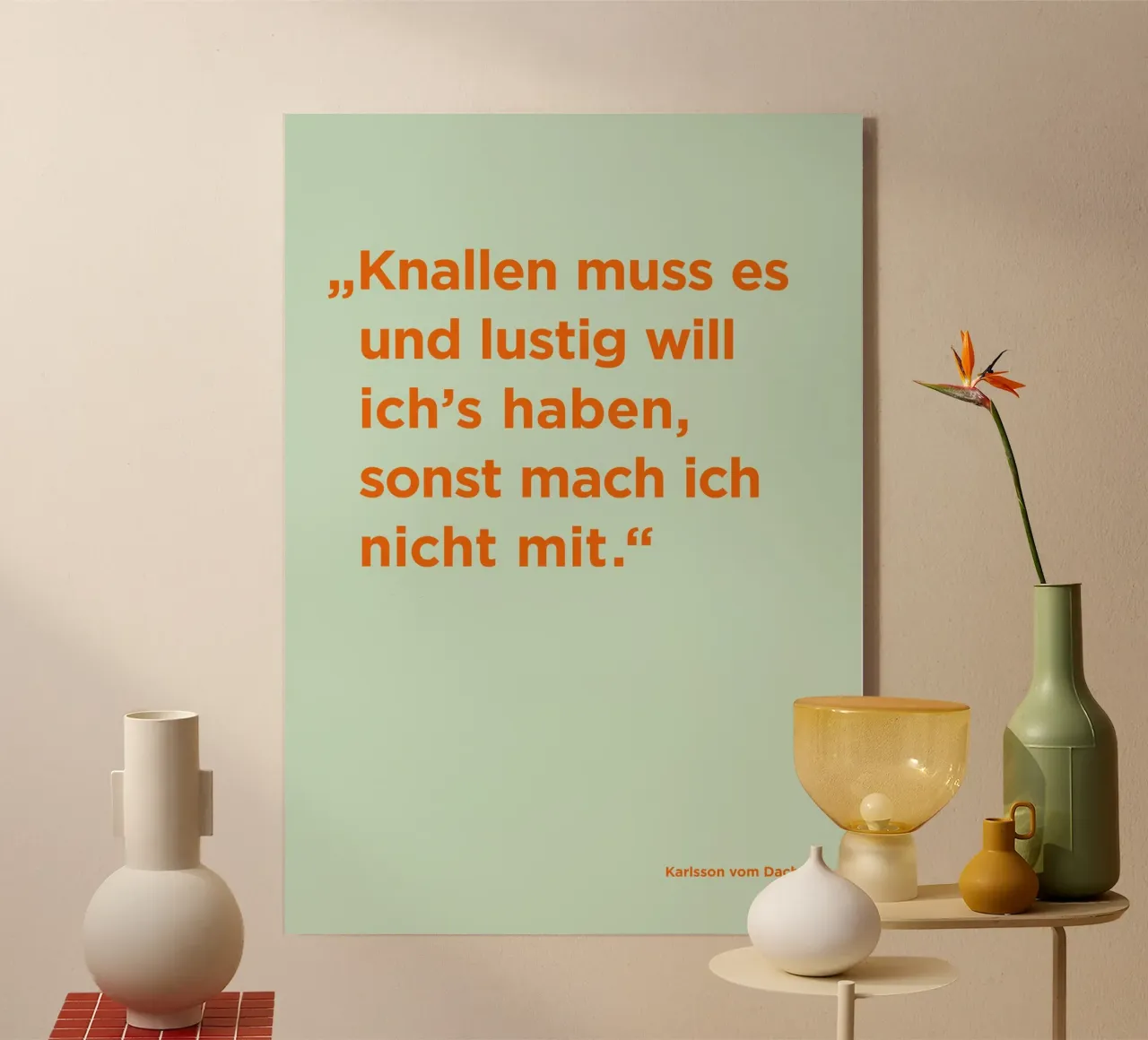 Knallen muss es 02 plexiglass da Art Fart