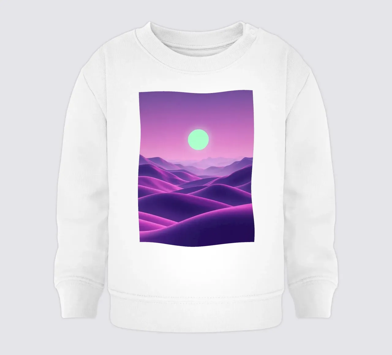 Serenità astrale: Sorge una sfera luminosa felpa neonato da Artistic-shop